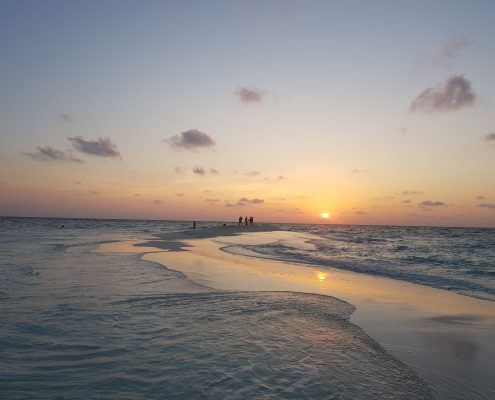 Spiaggia isola Fotteyo maldive